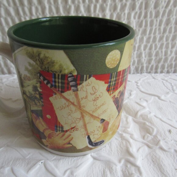 Burton & Burton Golf Theme Coffee Mug Dishwasher Microwave safe Golfer - Picture 14 of 16